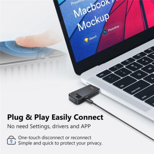 BOVBOX 091-HD Émetteur-récepteur vidéo HDMI sans fil 100 m pour conférence, prise : prise AU SH7804345-014